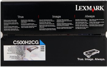 Image of Lexmark C500H2CG azúrový (cyan) originálny toner SK ID 1354