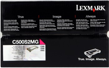 Image of Lexmark C500S2MG purpuriu (magenta) toner original RO ID 1287