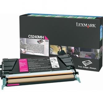 Image of Lexmark C5240MH purpuriu (magenta) toner original RO ID 970