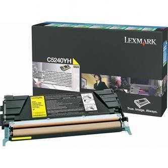 Image of Lexmark C5240YH żółty (yellow) toner oryginalny PL ID 971