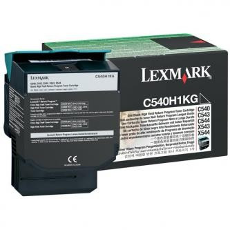 Image of Lexmark C540H1KG negru toner original RO ID 2302