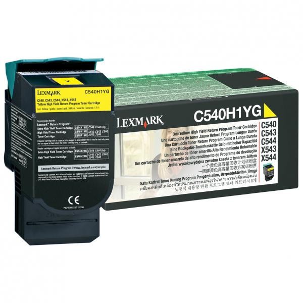 Image of Lexmark C540H1YG žlutý (yellow) originální toner CZ ID 15544