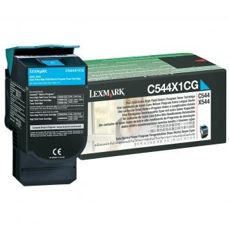Image of Lexmark C544X1CG azúrový (cyan) originálny toner SK ID 2335