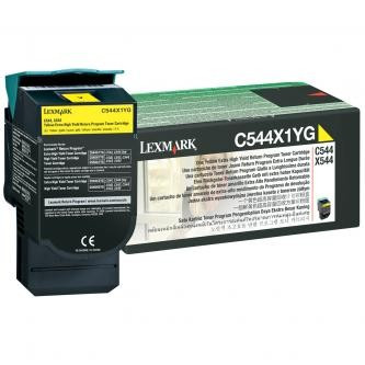 Image of Lexmark C544X1YG žltý (yellow) originálny toner SK ID 2336