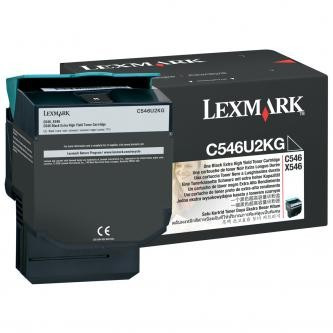 Image of Lexmark C546U2KG čierný (black) originálny toner SK ID 3762
