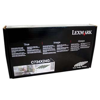 Image of Lexmark C734X24G azúrová/purpurová/žltá/čierna (cyan/magenta/yellow/black) originálny toner SK ID 3823