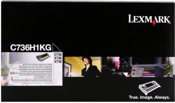 Image of Lexmark C736H1KG černý (black) originální toner CZ ID 3063