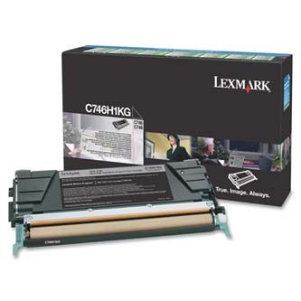 Image of Lexmark C746H1KG negru toner original RO ID 5636