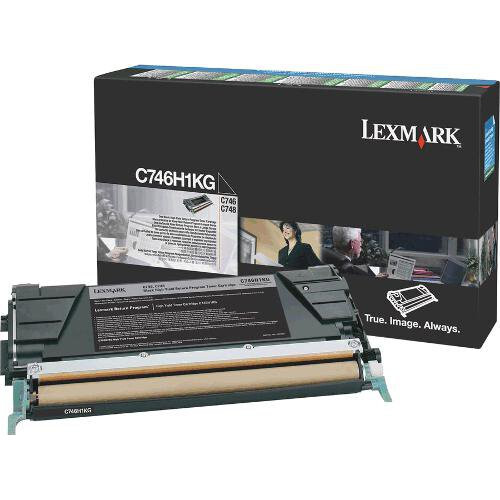 Image of Lexmark C746H3KG black high capacity C746DN C746DTN C746N C748DE C748DTE C748E originálny toner SK ID 17952