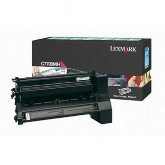 Image of Lexmark C7700MH bíborvörös (magenta) eredeti toner HU ID 992