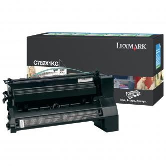 Image of Lexmark C782X1KG čierný (black) originálny toner SK ID 1363