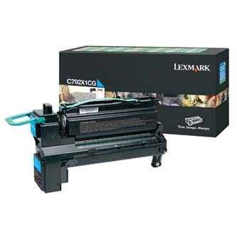 Image of Lexmark C792X1CG azurový (cyan) originální toner CZ ID 3936