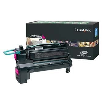 Image of Lexmark C792X1MG purpuriu (magenta) toner original RO ID 3934