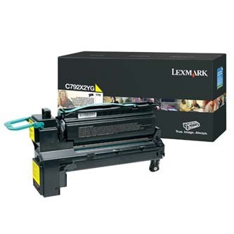 Image of Lexmark C792X2YG galben (yellow) toner original RO ID 3939