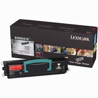 Image of Lexmark E450A21E čierný (black) originálny toner SK ID 995