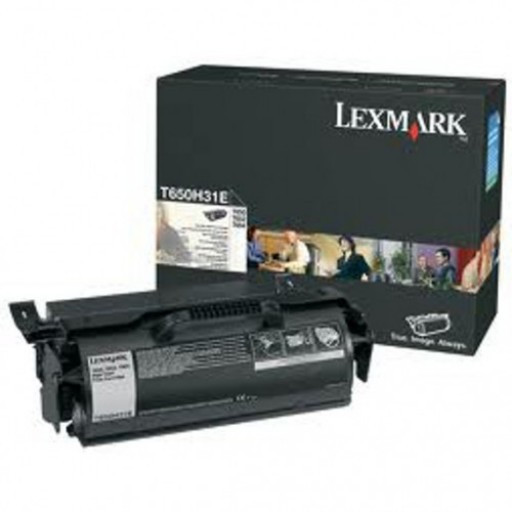 Image of Lexmark T650H31E čierna (black) originálny toner SK ID 11160
