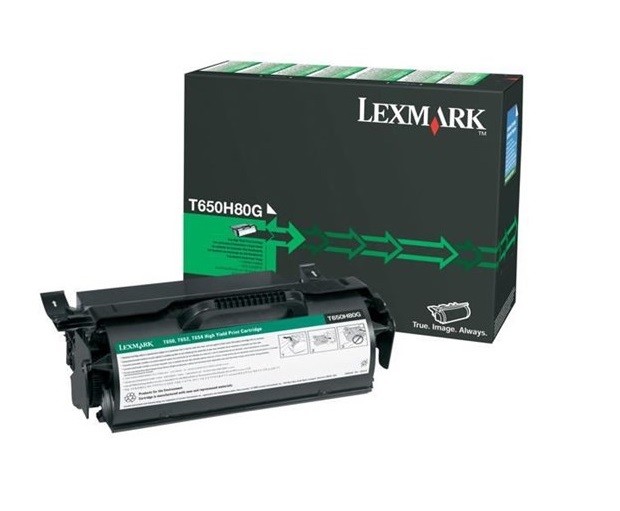 Image of Lexmark T650H80G čierny (black) originálny toner SK ID 65768