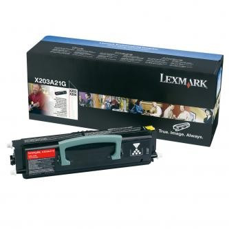Image of Lexmark X203A21G fekete (black) eredeti toner HU ID 3780