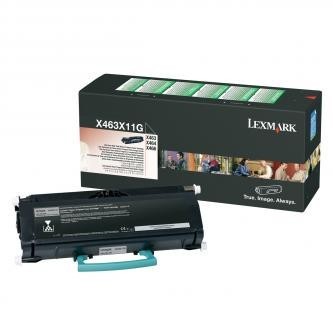 Image of Lexmark X463X11G čierný (black) originálny toner SK ID 2517