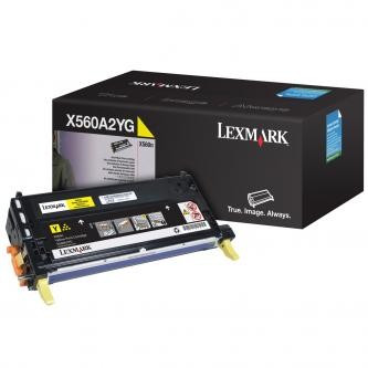 Image of Lexmark X560A2YG žlutý (yellow) originální toner CZ ID 2562