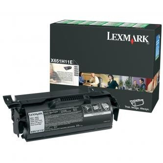 Image of Lexmark X651H11E černý (black) originální toner CZ ID 3016