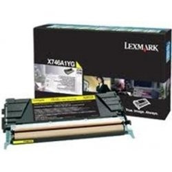 Image of Lexmark X746A1YG żółty (yellow) toner oryginalny PL ID 5645