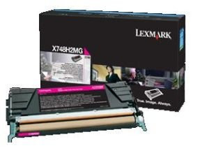 Image of Lexmark X748H3MG bíborvörös (magenta) eredeti toner HU ID 8313