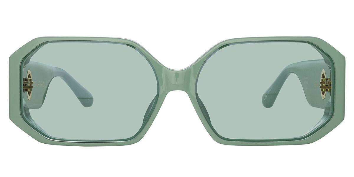 Image of Linda Farrow BAILEY LFL1427 C4 Óculos de Sol Verdes Masculino PRT