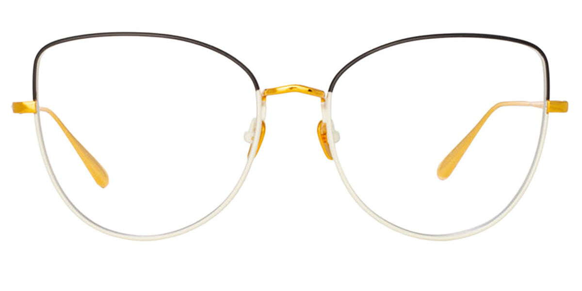 Image of Linda Farrow ELOISE LFL1336 C5 Óculos de Grau Brancos Feminino PRT