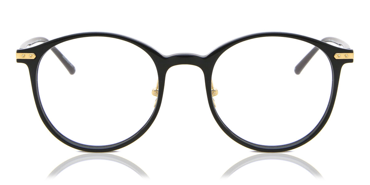 Image of Linda Farrow FORSTER LF59A Asian Fit C1 Óculos de Grau Dourados Masculino PRT