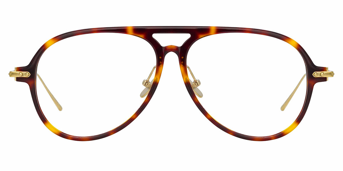 Image of Linda Farrow GILLES LF24 C2 Óculos de Grau Tortoiseshell Masculino PRT