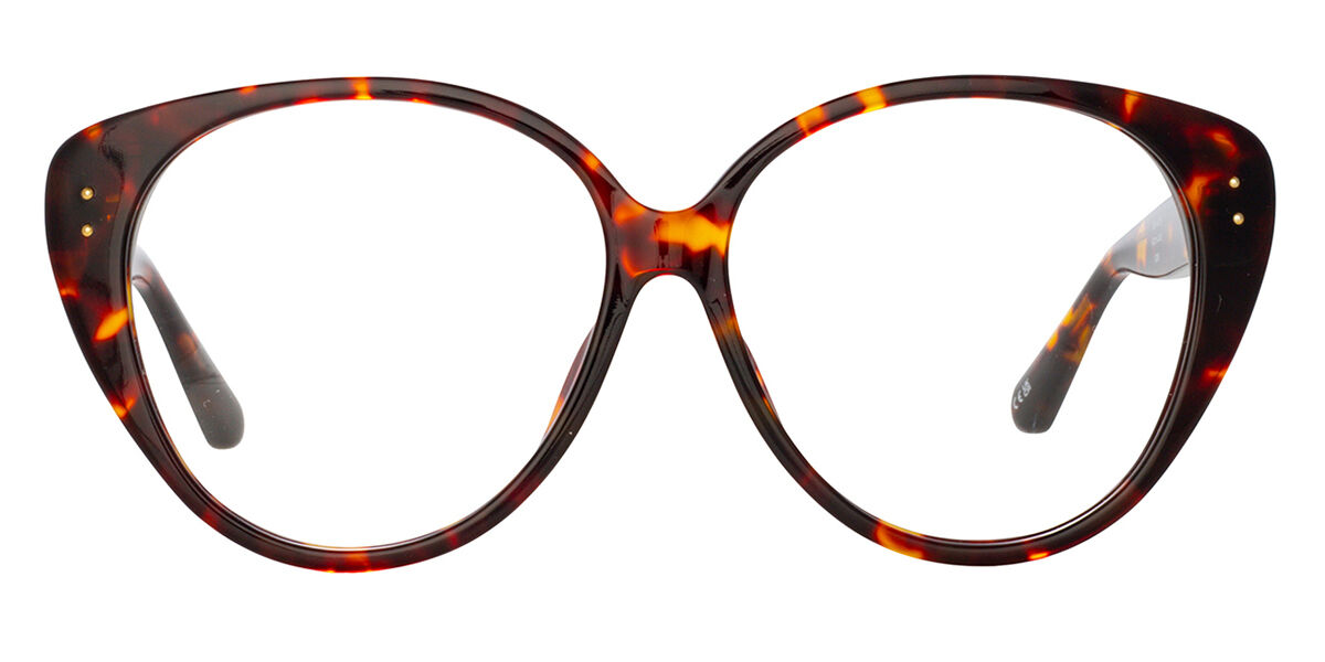 Image of Linda Farrow KATIA LFL1417 C2 60 Tortoiseshell Damskie Okulary Korekcyjne PL