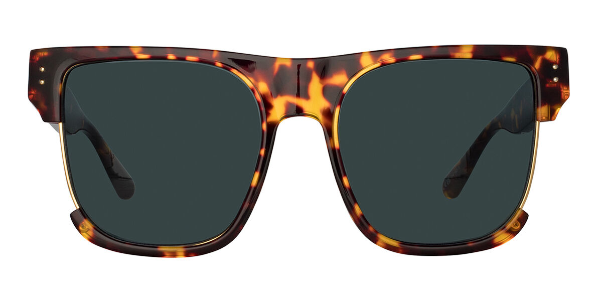 Image of Linda Farrow LOMAS LFL1438 C2 Óculos de Sol Tortoiseshell Masculino PRT