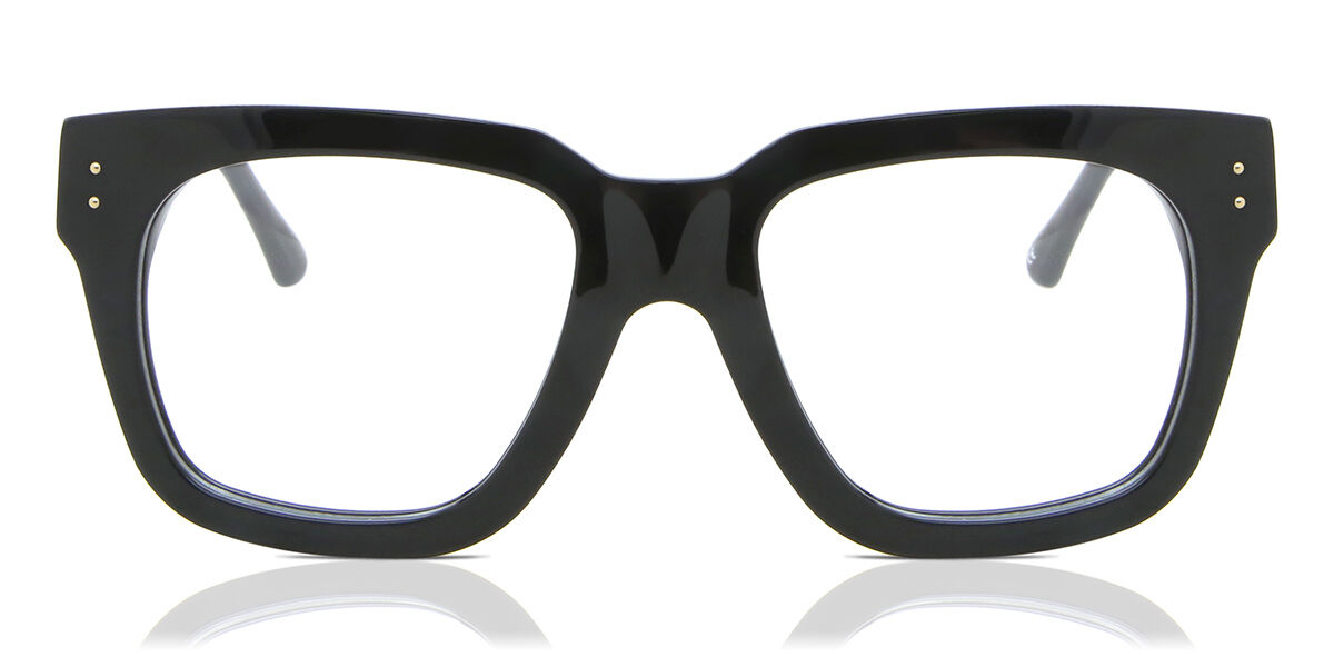 Image of Linda Farrow MAX LFLC71 C1 Óculos de Grau Pretos Masculino BRLPT