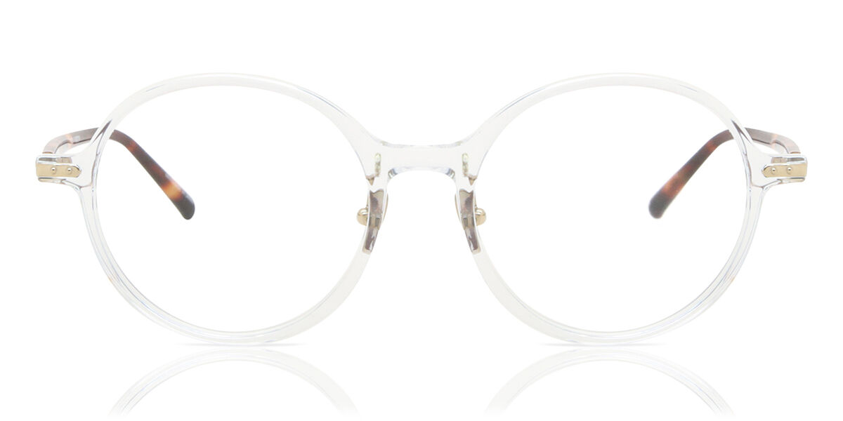 Image of Linda Farrow MERRICK LF51A Asian Fit C3 52 Genomskinliga Glasögon (Endast Båge) Män SEK