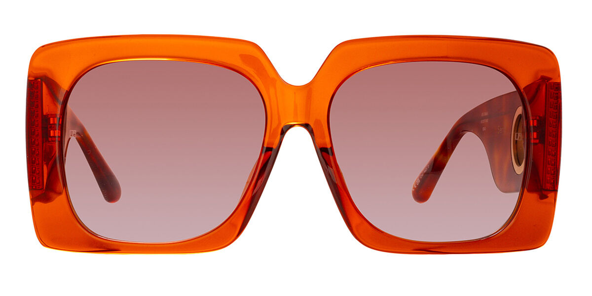 Image of Linda Farrow SIERRA LFL1346 C6 Gafas de Sol para Mujer Naranjas ESP