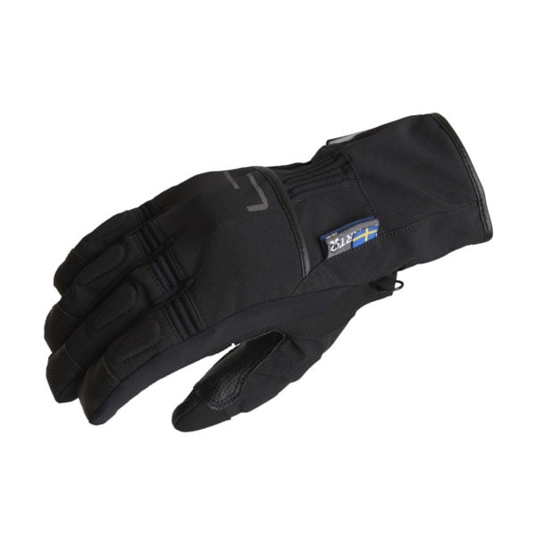 Image of Lindstrands Lillmon Schwarz Grau Handschuhe Größe 10