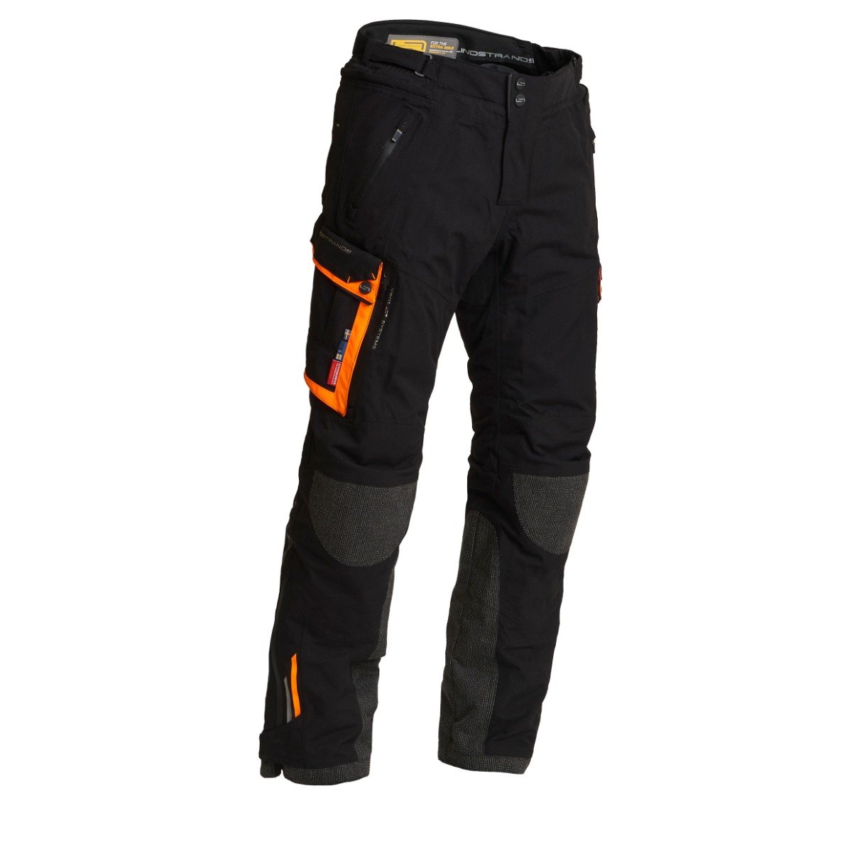 Image of Lindstrands Sunne Schwarz Orange Hose Größe 52