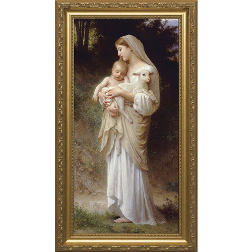 Image of L'innocence with Gold Frame