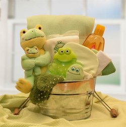 Image of Little Pollywogs New Baby Bath Set