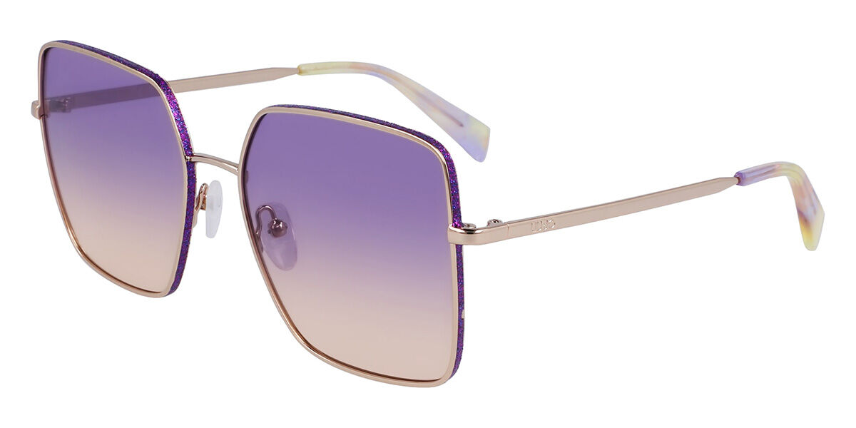 Image of Liu Jo LJ158S 722 58 Lunettes De Soleil Femme Dorées FR