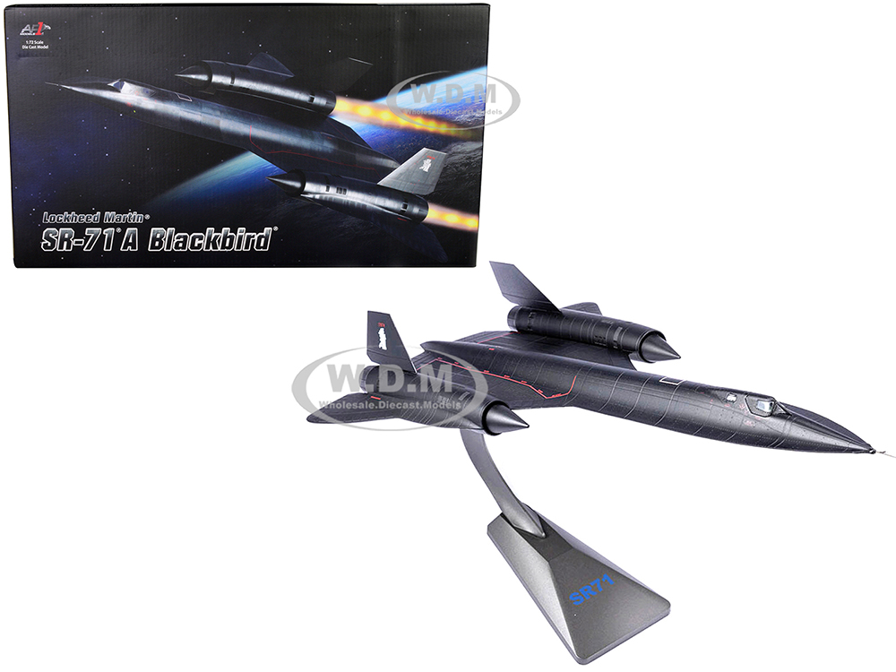 Image of Lockheed Martin SR-71A Blackbird Aircraft 17974 "United States Air Force" 1/72 Diecast Model by Air Force 1