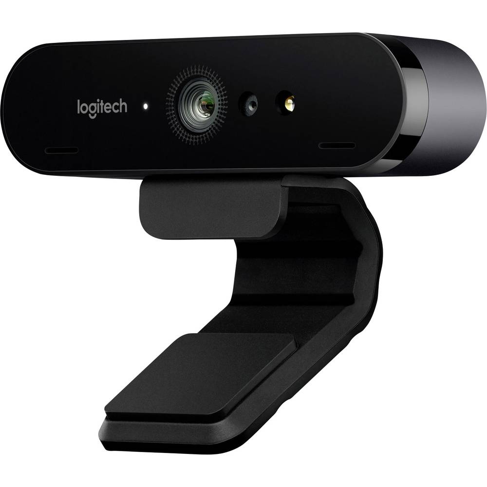 Image of Logitech BRIO 4k webcam 4096 x 2160 Pixel Stand Clip mount