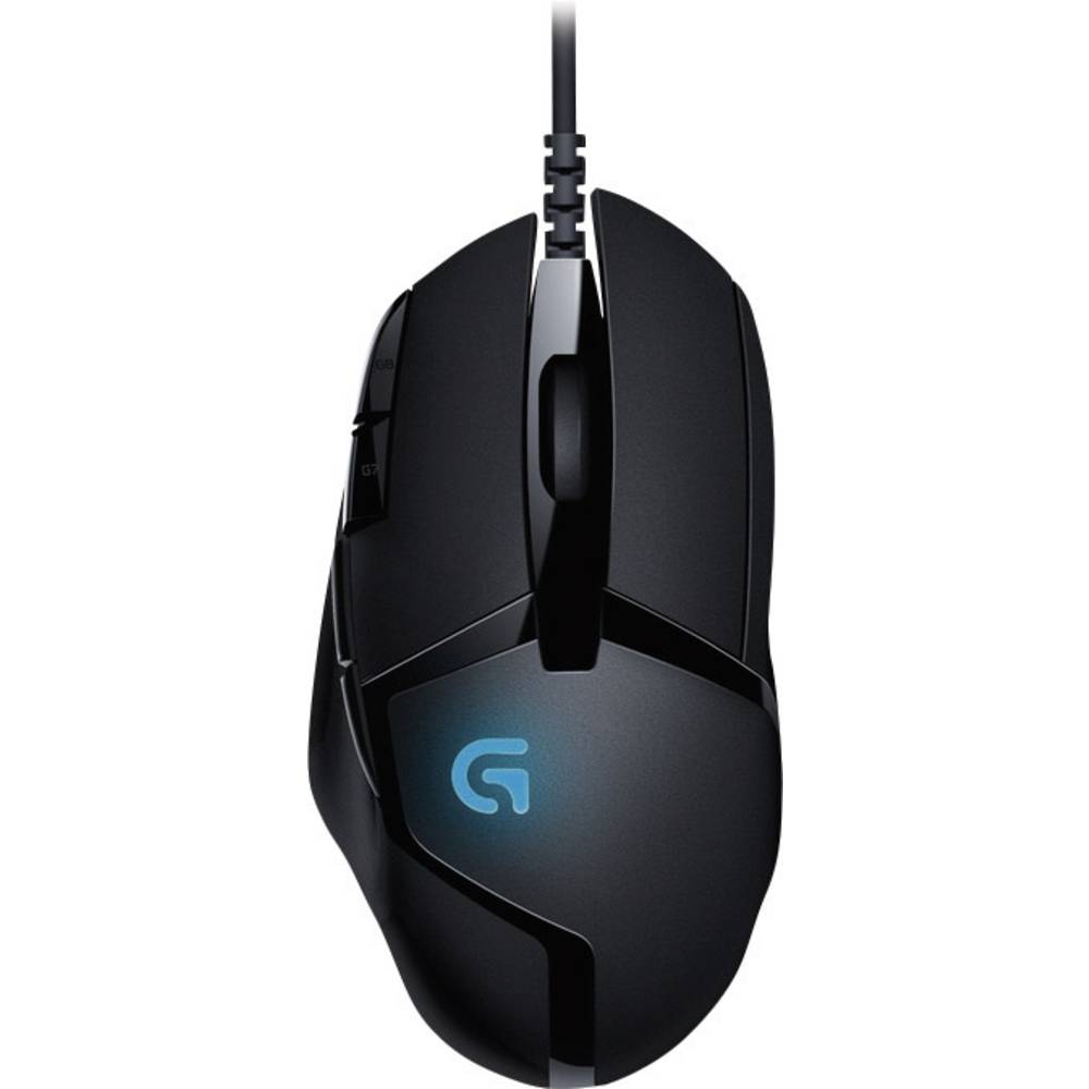 Image of Logitech Gaming G402 Hyperion Fury Gaming mouse USB Optical Black 8 Buttons 4000 dpi