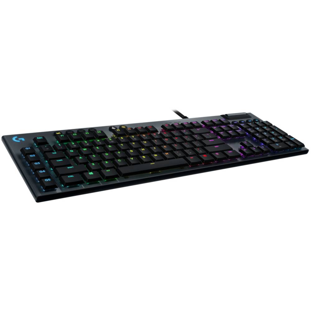 Image of Logitech Gaming G815 LIGHTSPEED Corded Gaming keyboard English (US) QWERTY Black