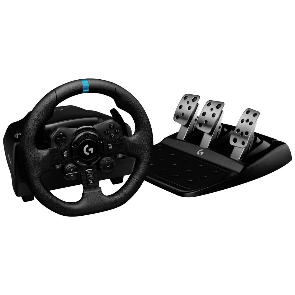 Image of Logitech Gaming G923 Steering wheel USB PlayStation 5 PlayStation 4 PC Black