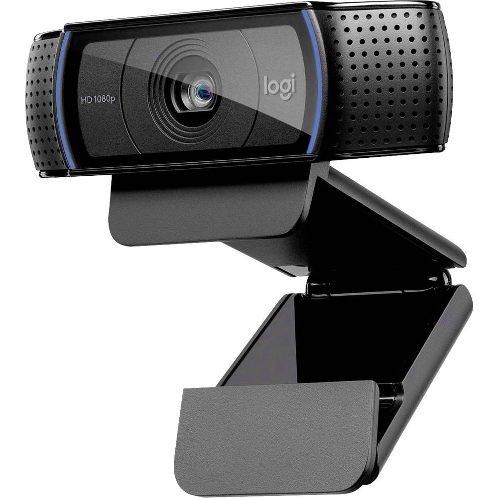 Image of Logitech HD Pro C920 Full HD webcam 1920 x 1080 Pixel Clip mount
