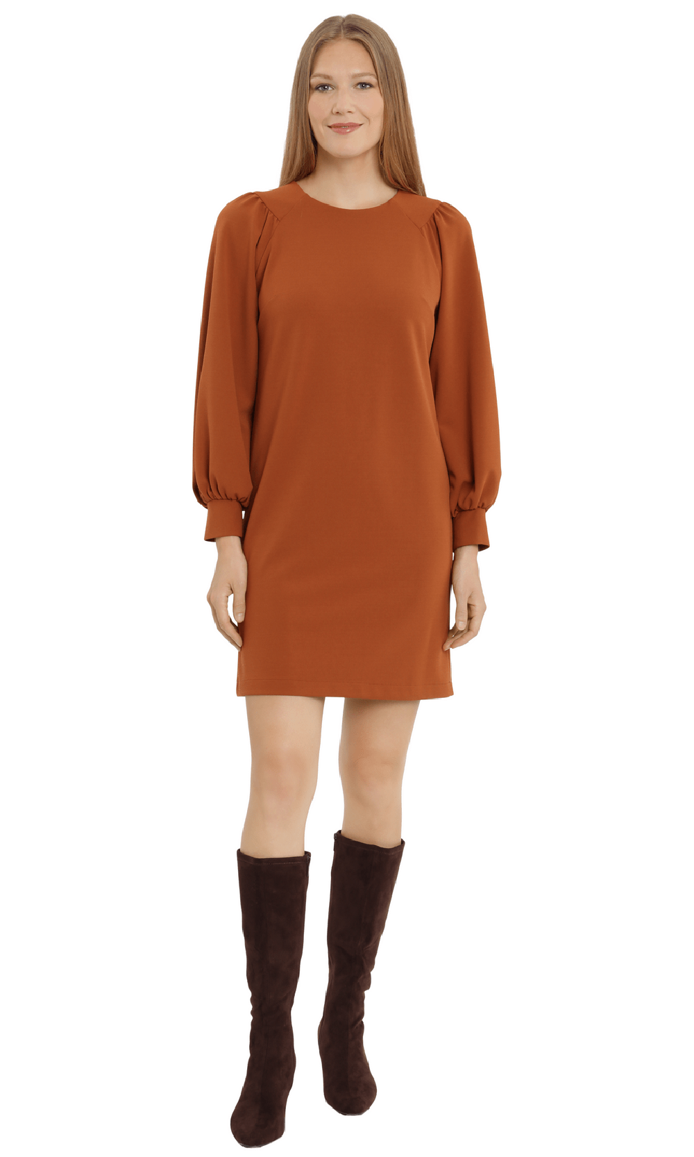 Image of London Times T5914M - Raglan Style Shift Short Dress