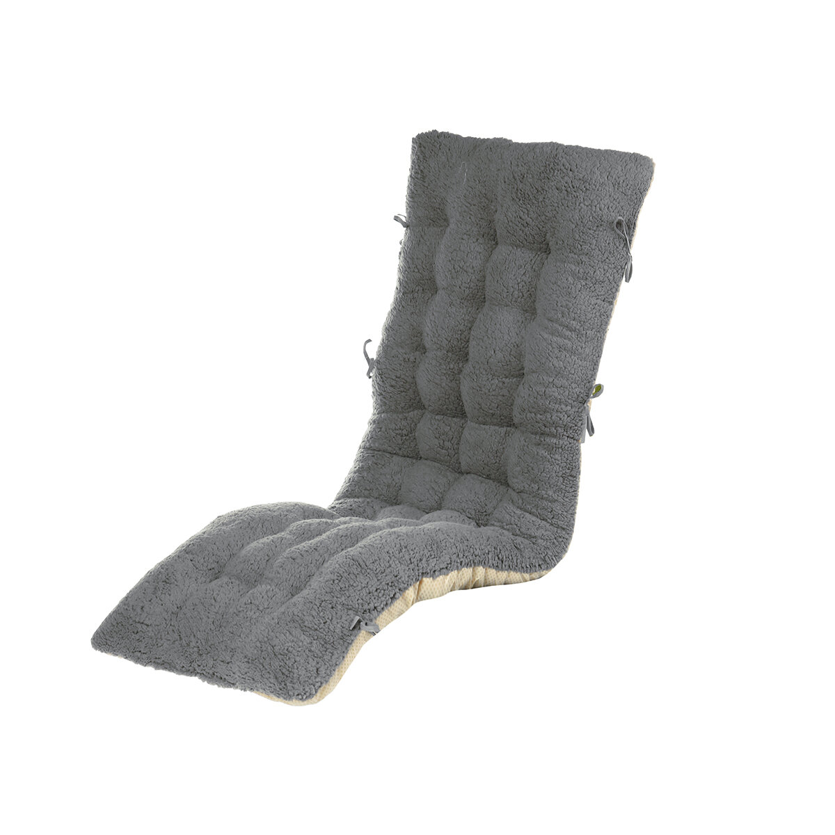 Image of Long Rocking Chair Mat Folding Thick Garden Comfortable Furniture Sofa Recliner Back Cushion Pillow Seat Home Supplies