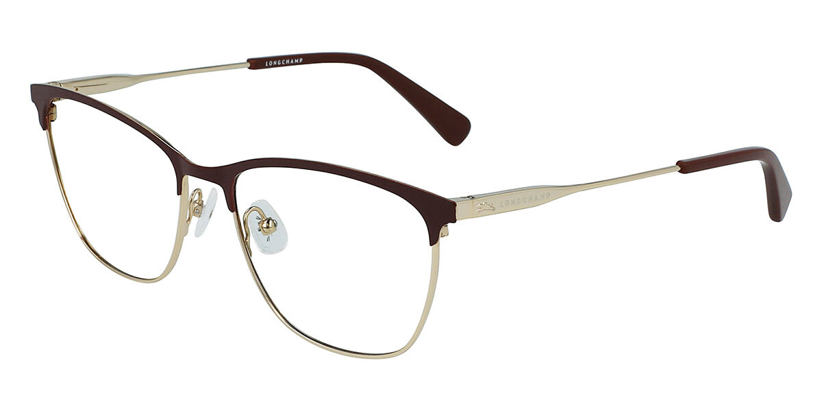 Image of Longchamp LO2146 200 Óculos de Grau Marrons Masculino BRLPT